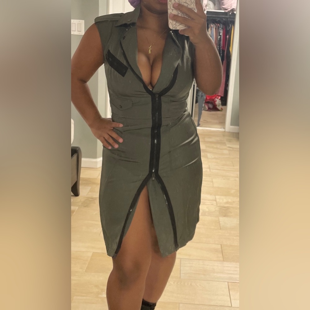 Alexander wang military dress